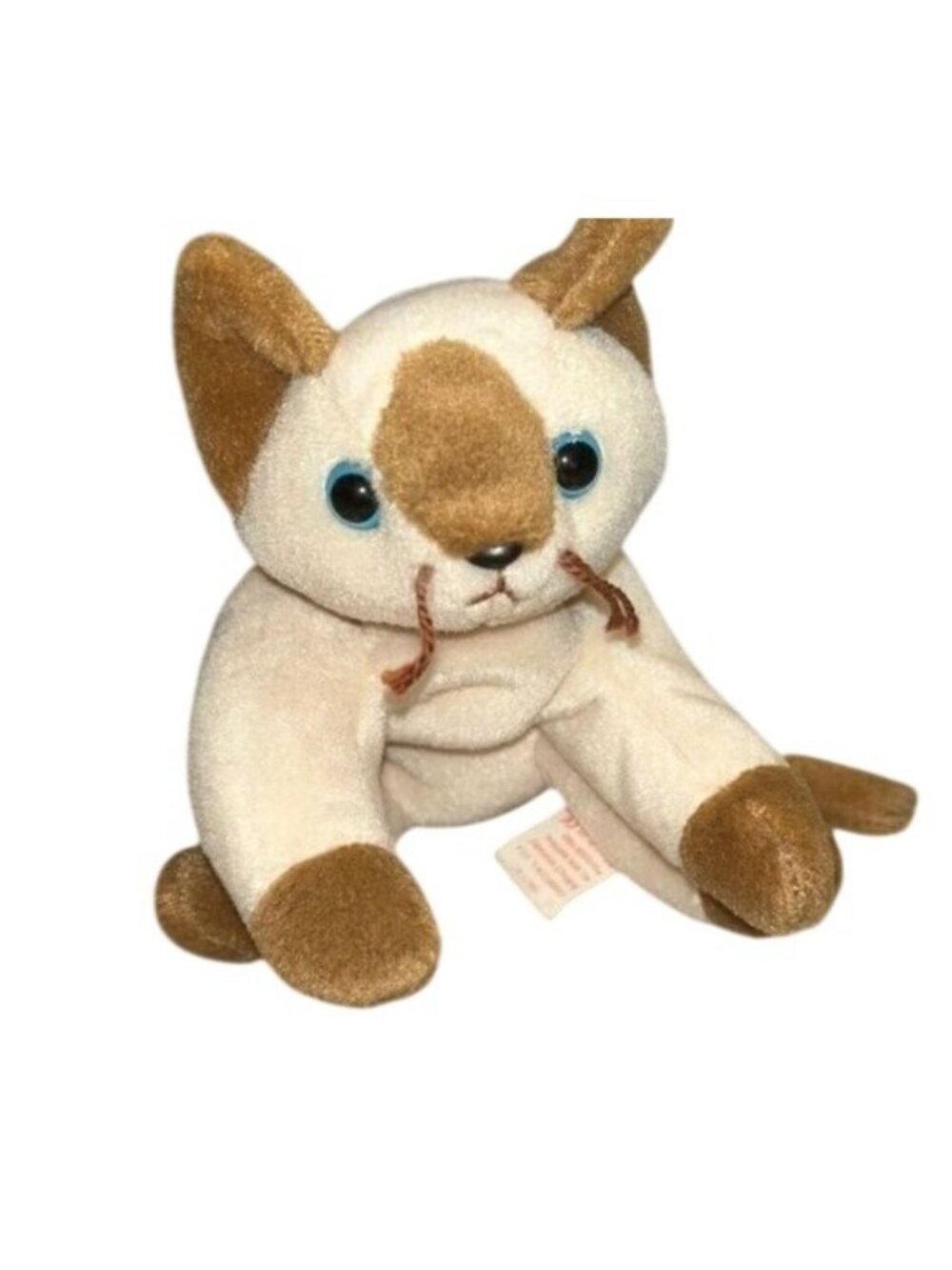 Ty Beanie Babies Siamese Cat Snip 1996 Plush Toy Surface Rare